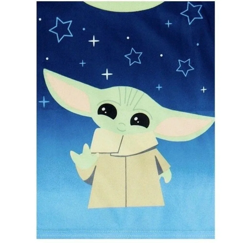 Star‎ Wars PJ The Mandalorian Baby Yoda Boys Flannel 2PC Pajama Set Size 2T NEW